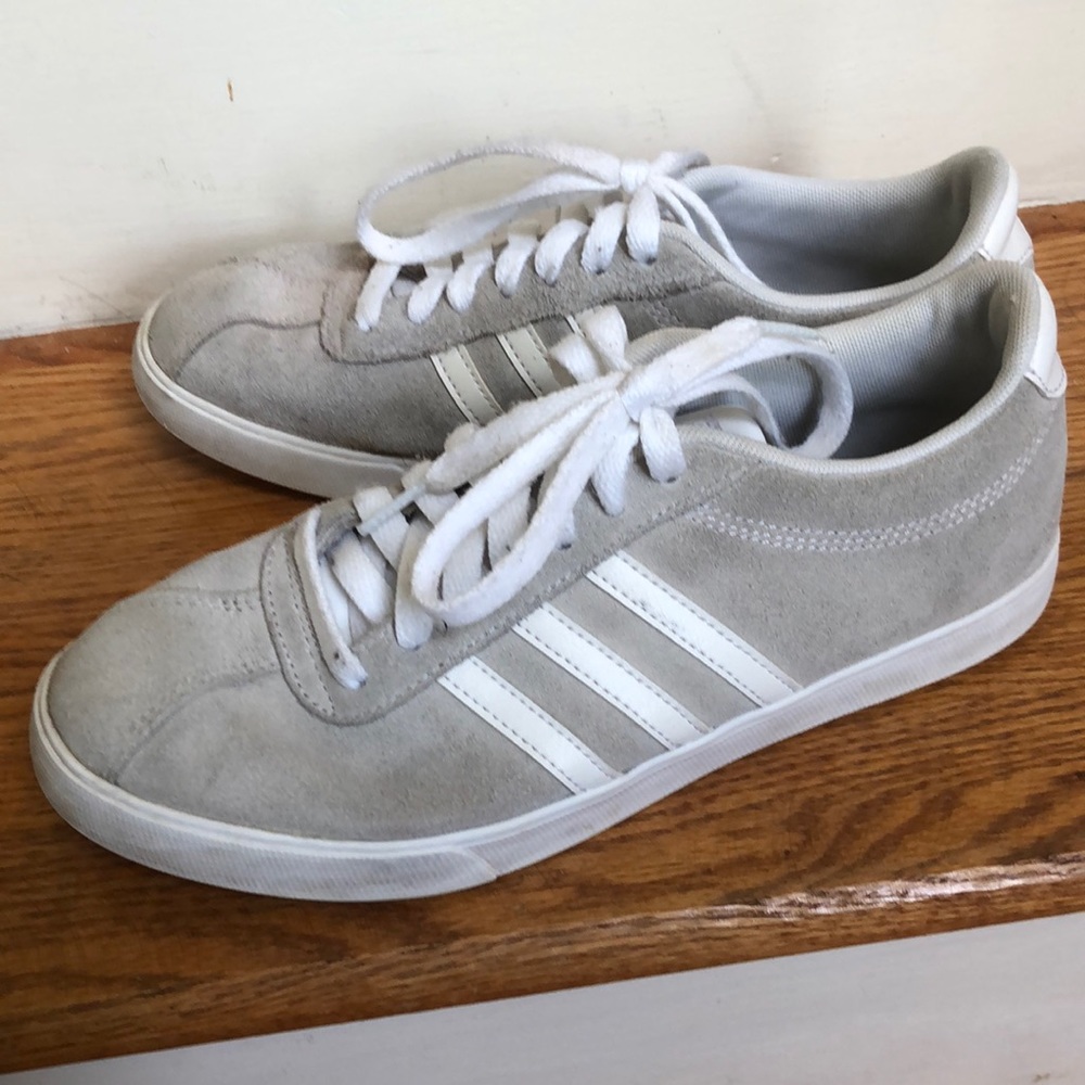 Adidas Grey Cloudfoam Sneakers